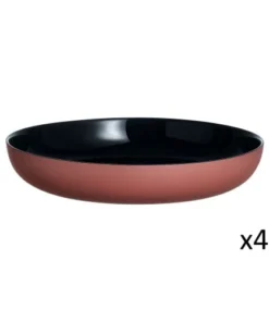Luminarc 4 Assiettes 21cm Vicky Terracotta
