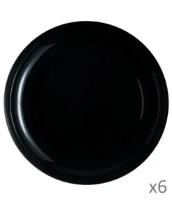 Luminarc 6 Assiettes à Couscous 25cm Noires 7 Luminarc 6 Assiettes à Couscous 25cm Noires -Chef&Sommelier-boutique 6 assiettes a couscous 25cm noires 1