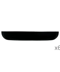Luminarc 6 Assiettes à Couscous 25cm Noires