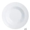 Luminarc 6 Assiettes à Pâtes 1 Luminarc 6 Assiettes à Pâtes -Chef&Sommelier-boutique 6 assiettes a pates