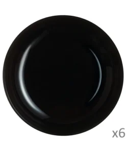 Luminarc 6 Assiettes à Pho 17cm Friend's Time Noire