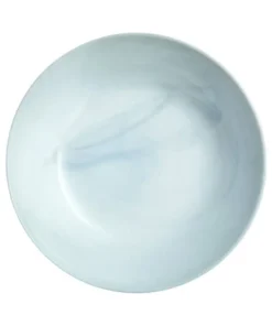 Luminarc 6 Assiettes Creuses Grises Effet Marbré 20cm