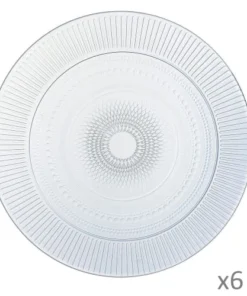 Luminarc 6 Assiettes Plates à Dessert 19cm