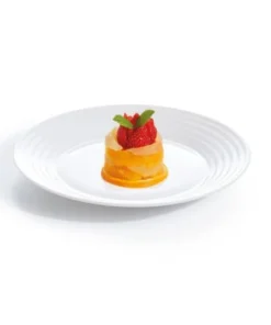 Luminarc Assiette à Dessert Blanche D19cm -Chef&Sommelier-boutique assiette a dessert blanche d19cm 2
