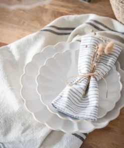 Maisons Du Monde Assiette à Dessert En Grès Beige - Lot De 6 -Chef&Sommelier-boutique assiette a dessert en gres beige 1000 10 37 223815 2