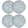 Maisons Du Monde Assiette à Dessert En Grès Blanc Motifs Graphiques Bleus - Lot De 4 -Chef&Sommelier-boutique assiette a dessert en gres blanc motifs graphiques bleus 1000 0 6 193239 4