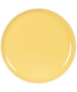 Maisons Du Monde Assiette à Dessert En Grès Jaune -Chef&Sommelier-boutique assiette a dessert en gres jaune luciole 1000 5 10 231086 1