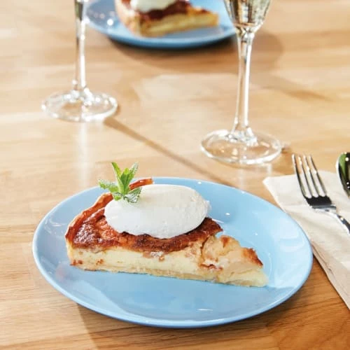 Luminarc Assiette à Dessert En Opale Bleu D19cm 4 Luminarc Assiette à Dessert En Opale Bleu D19cm – Image 2