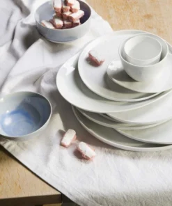 Pomax Assiette à Dessert En Porcelaine Blanc -Chef&Sommelier-boutique assiette a dessert en porcelaine blanc 1