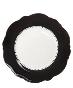 Mathilde M Assiette à Dessert Gris Foncé D21cm -Chef&Sommelier-boutique assiette a dessert gris fonce d21cm madame de recamier