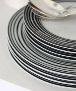 Maison Jean-Vier Assiette à Dessert Porcelaine Blanc 20 Cm -Chef&Sommelier-boutique assiette a dessert porcelaine blanc 20 cm 2