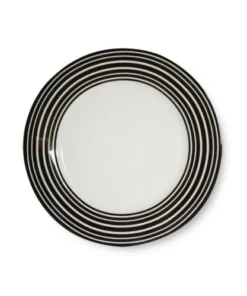 Maison Jean-Vier Assiette à Dessert Porcelaine Blanc 20 Cm