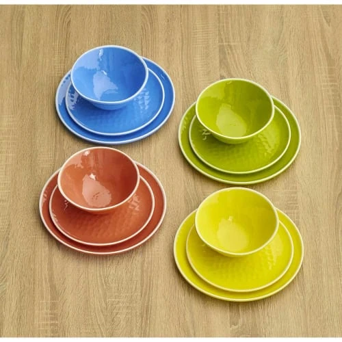 Les Jardins De La Comtesse Assiette à Dessert Verte 23 Cm - Lot De 2 6 Les Jardins De La Comtesse Assiette à Dessert Verte 23 Cm - Lot De 2 – Image 4