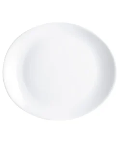 Luminarc Assiette à Steak Blanche 30x26cm