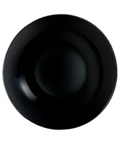 Luminarc Assiette Calotte Noire D20cm -Chef&Sommelier-boutique assiette calotte noire d20cm diwali