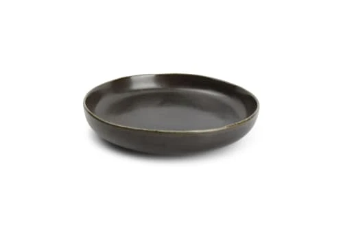 Salt & Pepper Assiette Creuse 22xH4cm ébène - Lot De 4 3 Salt & Pepper Assiette Creuse 22xH4cm ébène - Lot De 4