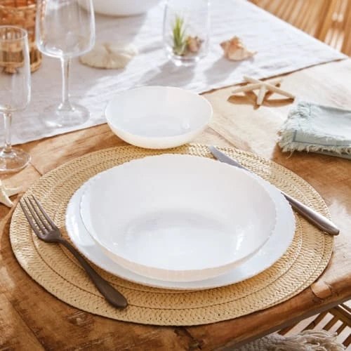 Luminarc Assiette Creuse Blanche D21cm 4 Luminarc Assiette Creuse Blanche D21cm – Image 2