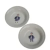 Wadiga Assiette Creuse En Céramique D17,6cm - Lot De 2