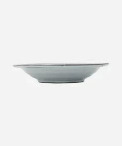 House Doctor Assiette Creuse En Grès Gris Bleu