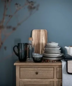 Maisons Du Monde Assiette Creuse En Grès Gris Clair - Lot De 6 -Chef&Sommelier-boutique assiette creuse en gres gris clair 1000 8 33 207493 3