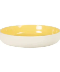 Maisons Du Monde Assiette Creuse En Grès Jaune -Chef&Sommelier-boutique assiette creuse en gres jaune 1000 13 18 231094 2