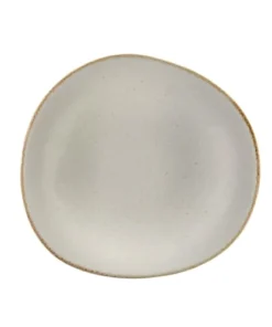 Sibo Homeconcept Assiette Creuse En Grès Réactif Beige 22 Cm - Lot De 6