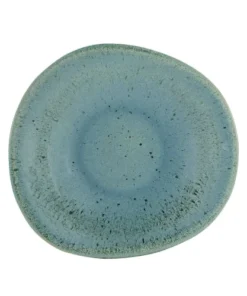 Sibo Homeconcept Assiette Creuse En Grès Réactif Bleu 22 Cm - Lot De 6