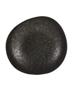 Sibo Homeconcept Assiette Creuse En Grès Réactif Gris 22 Cm - Lot De 6