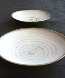 Sibo Homeconcept Assiette Creuse En Porcelaine Gris 20 Cm - Lot De 3 -Chef&Sommelier-boutique assiette creuse en porcelaine gris 20 cm lot de 3 2