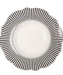 Mathilde M Assiette Creuse Rose D23cm -Chef&Sommelier-boutique assiette creuse gris fonce d23cm madame de recamier