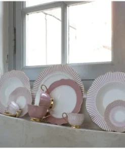 Mathilde M Assiette Creuse Gris Foncé D23cm -Chef&Sommelier-boutique assiette creuse rose d23cm madame de recamier