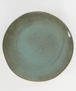 Mica Decorations Assiette De Diner En Céramique Vert D26,5 -Chef&Sommelier-boutique assiette de diner en ceramique vert d26 5 3