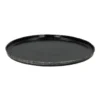 Pomax Assiette De Présentation En Grès Noir -Chef&Sommelier-boutique assiette de presentation en gres noir