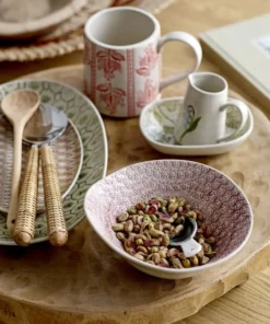 Bloomingville Assiette De Service En Grès Vert -Chef&Sommelier-boutique assiette de service en gres vert 2