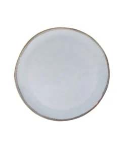 Sibo Homeconcept Assiette Dessert En Grès Artisanal Blanc 21 Cm - Lot De 6