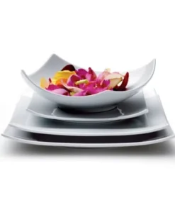 Medard De Noblat Assiette Dessert En Porcelaine Blanc -Chef&Sommelier-boutique assiette dessert en porcelaine blanc 1