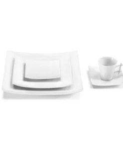 Medard De Noblat Assiette Dessert En Porcelaine Blanc -Chef&Sommelier-boutique assiette dessert en porcelaine blanc 2