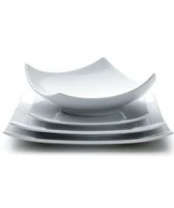 Medard De Noblat Assiette Dessert En Porcelaine Blanc -Chef&Sommelier-boutique assiette dessert en porcelaine blanc 3