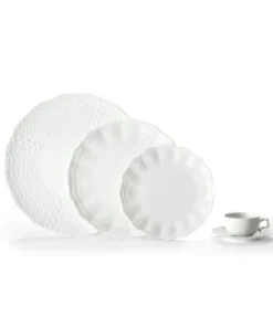 Medard De Noblat Assiette Dessert En Porcelaine Blanc -Chef&Sommelier-boutique assiette dessert en porcelaine blanc 6