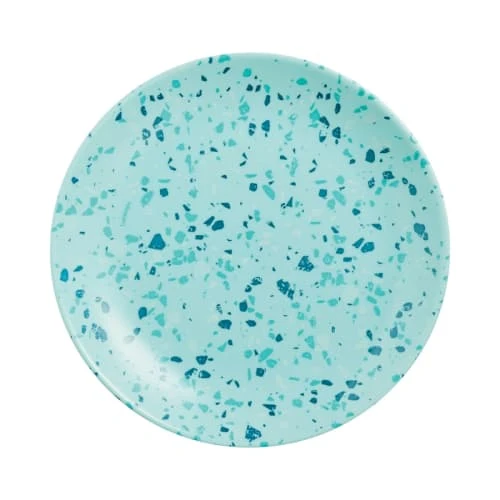 Luminarc Assiette Dessert Turquoise D19cm 3 Luminarc Assiette Dessert Turquoise D19cm