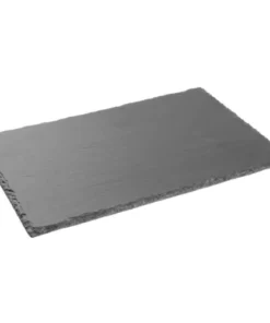 Wadiga Assiette En Ardoise Rectangulaire - 20x30cm