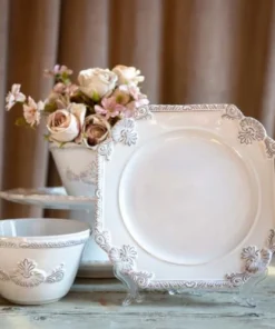 Blanc Mariclo Assiette En Céramique Blanche 22 Cm 7 Blanc Mariclo Assiette En Céramique Blanche 22 Cm -Chef&Sommelier-boutique assiette en ceramique blanche 22 cm 2