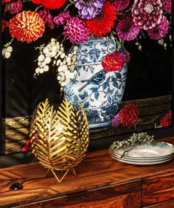 Kare Design Assiette En Céramique Blanche Et Bleue D26 - Lot De 4 -Chef&Sommelier-boutique assiette en ceramique blanche et bleue d26 lot de 4 2