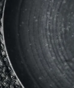 House Doctor Assiette En Céramique Noir 7 House Doctor Assiette En Céramique Noir -Chef&Sommelier-boutique assiette en ceramique noir 2