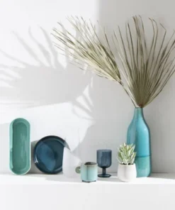 Maisons Du Monde Assiette En Grès Bleu Et Marron - Lot De 2 -Chef&Sommelier-boutique assiette en gres bleu et marron 1000 5 5 213984 6