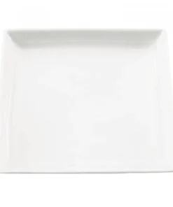 Serax Assiette En Porcelaine Carrée 26x26cm