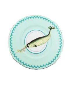 Yvonne Ellen Assiette En Porcelaine Flamant Rose D16cm -Chef&Sommelier-boutique assiette en porcelaine narval d16cm narval