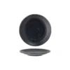 Bloomingville Assiette En Porcelaine Noire 24 Cm -Chef&Sommelier-boutique assiette en porcelaine noire 24 cm