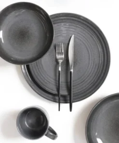 Medard De Noblat Assiette Gourmet En Grès Granit -Chef&Sommelier-boutique assiette gourmet en gres granit 2