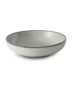 Medard De Noblat Assiette Gourmet En Grès Gris Clair